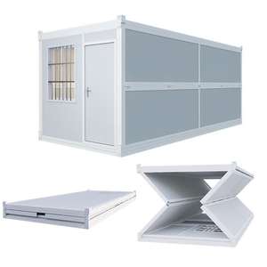 Casa Prefabricada Plegable de Alta Calidad Tenshine, Vivienda Modular de Bajo Costo, Contenedor Plegable de 20 pies, Diseño Moderno - Product Image 1
