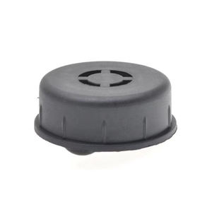 Roulettes de meubles pivotantes dissimulées de 36 mm de diamètre, avec roulement de 15 kg, en plastique ABS noir de 9 mm, pour jantes intérieures, fourniture d'usine - Product Image 4