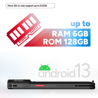 Escáner de Códigos de Barras Android MEFERI 2026 ME61, PDA Resistente con Android 13, 4G, Wi-Fi, RFID, Escáner de Inventario 1D2D/QR