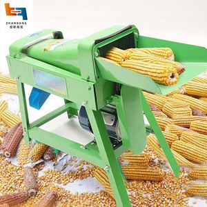 New Household Small Fully Automatic Corn Thresher, Corn Cob and Corn Husk Thresher, Agricultural Machinery - Product Image 2