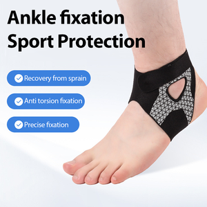 Protector de tobillo deportivo AOFIT, <span class=keywords><strong>tobillera</strong></span> de costura reforzada para entrenamiento de tenis y voleibol - Product Image 2