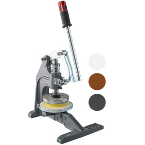 Machine de découpe manuelle à presse pour cuir, tissu, papier, caoutchouc, plastique, acier, avec tête de coupe et levier d'économie d'effort - Product Image 2