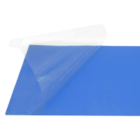 Coussin thermique en silicone conducteur Bule 4W/m.k 100*100mm pour GPU, CPU, dissipateur thermique d'ordinateur portable, haute température