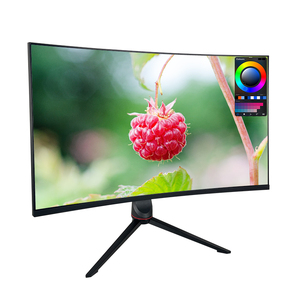 Écran de jeu sans bordure 1080P 144hz, moniteur PC 24 pouces, écran incurvé plat, haut-parleur de studio, moniteur de jeu 2k 1440p 165hz - Product Image 1