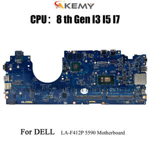 LA-F412P มาพร้อมกับซีพียู <span class=keywords><strong>MX130</strong></span>เมนบอร์ด I5 I7 8th สำหรับ Dell Latitude 5590 CN-0P50J0มาเธอร์บอร์ด0630XH แล็ปท็อป100% DDR4ทดสอบได้อย่างเต็มที่ - Product Image 2