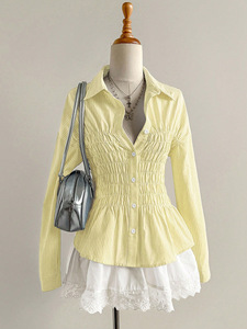 <span class=keywords><strong>Cardigan</strong></span> Elegante a Righe con Collo Alto, Intrecciato a Mano, Stile Francese, <span class=keywords><strong>Sexy</strong></span> e Versatile, a Maniche Lunghe, per l'Autunno - Product Image 3