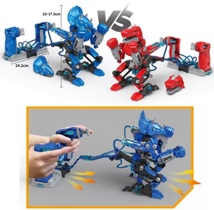 Jouets éducatifs pour enfants, blocs de construction DIY, <span class=keywords><strong>robot</strong></span> hydraulique intelligent, jeu interactif parent-enfant, dinosaure, jeu de <span class=keywords><strong>boxe</strong></span>, jouets de combat - Product Image 4
