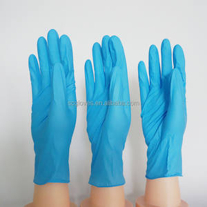 合成ニトリル手袋ブレンド防水手袋耐久性100個中国卸売ゴールドサプライヤー - Product Image 5