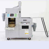 Moulin à blé automatique en acier inoxydable de 300 kg/h, avec système de criblage et de décorticage du riz, ensemble complet, machine de décorticage du riz industrielle combinée