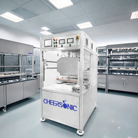 Machine à découper les gâteaux de type nougat Cheersonic Multi-Power Heavy-Duty à ultrasons, alimentée par moteur, avec garantie d'un an