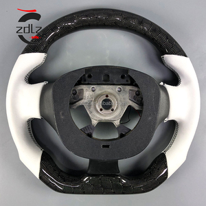<span class=keywords><strong>พวงมาลัย</strong></span>คาร์บอนไฟเบอร์หุ้มหนังกลับสีขาวแบบกำหนดเองสำหรับรถยนต์นิสสัน 370Z 370 Z ปี 2012 2013 2014 2015 <span class=keywords><strong>พวงมาลัย</strong></span>แบบมีไฟ LED - Product Image 6