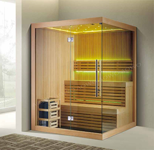 Finn traditionnel 6 kw Sauna <span class=keywords><strong>solarium</strong></span> sauna portable tente Smartmak <span class=keywords><strong>Infrarouge</strong></span> lointain Vapeur sèche pruche avec lumière thérapeutique - Product Image 4