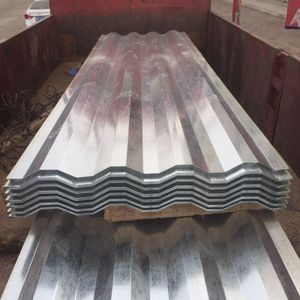Lámina de Acero Corrugado Excelente Resistencia a la Intemperie, Lámina Corrugada Galvanizada, Panel Corrugado Galvalume Q195 Q235 Q355 - Product Image 3
