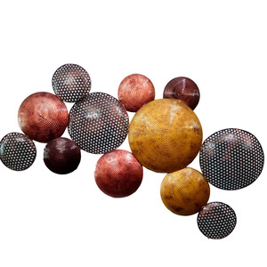 Grande décoration murale en argent, ART décoratif, - Product Image 4