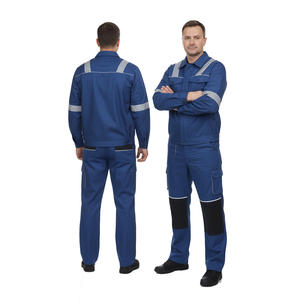 Ropa de Trabajo Ignífuga de Algodón Duradera para Hombre, Diseñada para Brindar Comodidad, Uso Prolongado, Ajuste Práctico para Entornos Industriales - Product Image 4