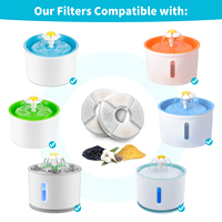 Petwant Factory Pet fontaine à eau accessoires cartouche filtrante 4/8/16 pièces filtre rond coton