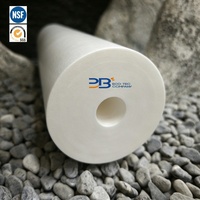 Cartouche filtrante à sédiments en PP de 20*4,5 pouces 5 µm certifiée NSF pour système de filtration d'eau domestique Big Blue à 1/2/3 étapes