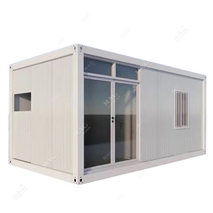 Maison-conteneur préfabriquée de 20 pieds au design moderne <span class=keywords><strong>Poste</strong></span> de garde de sécurité Sentry Booth mobile et à faible coût pour <span class=keywords><strong>la</strong></span> vente - Product Image 3