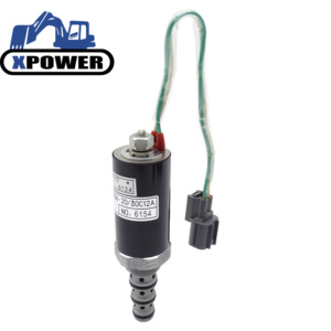 Vanne solénoïde proportionnelle KDRDE5K-20/40C07-109 40C07-203A KDRDE5K-20-40C07 pour R215-7 R225-7 R200-5 R220-5 - Product Image 1