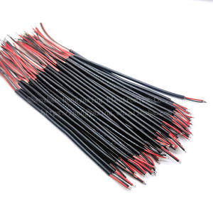 ลวดเคลือบเงาสีแดง26 # สีดำพร้อมปลอก PVC แบบ2แกนสำหรับเชื่อมต่อรถจักรยานยนต์และรถยนต์ - Product Image 5