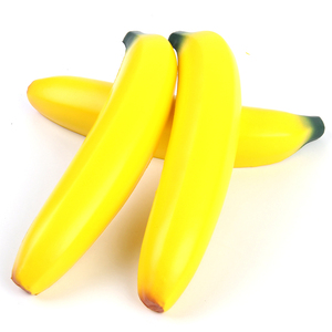 Pelota Antiestrés de Espuma de Poliuretano con Forma de Plátano, Personalizable con Logotipo, Juguete Antiestrés de Fruta, Pelota de Plátano para Apretar - Product Image 3
