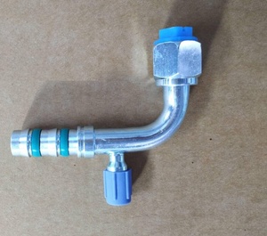 New 90 Độ Nữ O-Ring Thép Nhôm Beadlock Phụ Tùng Ô Tô <span class=keywords><strong>AC</strong></span> Hose Uốn Tóc Bồng Phụ Kiện Đường Ống Cho Xe Mô Hình Không Khí #6 #8 #10 #12 - Product Image 6