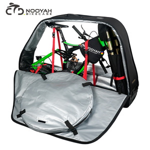 Sac <span class=keywords><strong>de</strong></span> transport pour vélo NOOYAH, sac <span class=keywords><strong>de</strong></span> voyage optimisé pour transporter des VTT en toute sécurité et confortablement avec 6 roues universelles - Product Image 1