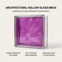 Bloc de verre solide dépoli translucide, toutes couleurs, ignifuge, écologique, pour éclairage de fenêtres intérieures, décoration, usage médical et extérieur