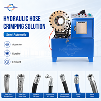 Machine à sertir les flexibles de frein, les flexibles de climatisation, les flexibles hydrauliques pour l'entretien automobile et la réfrigération, matériel d'atelier et d'usine