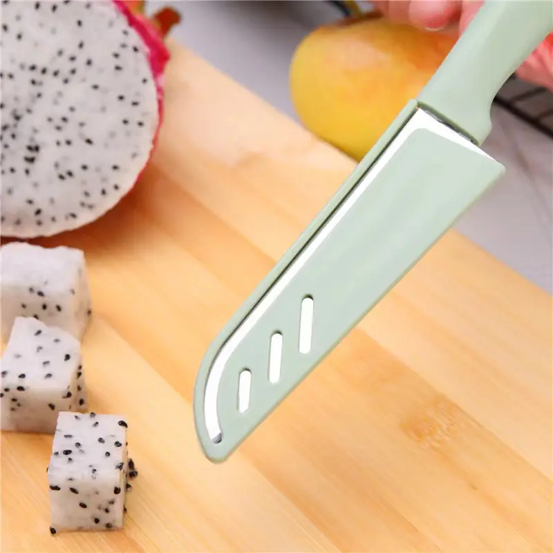 Stainless Steel Knife Potato Bread Camping Cutter Fruit Vegetable Knife Household Kitchen Peeling Auxiliary for Kitchen
