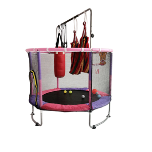 Trampolín de 55 Pulgadas con Logotipo Personalizado para Niños, Diseño de Acero para Saltar en Interiores, para Uso Doméstico, Revendedores/Escuelas, Equipos de Gimnasio OEM/ODM - Product Image 3