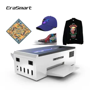 Erasmart Mini A4 L805 L800 Dtf Printer Textile Garment Fabric Heat Transfer T Shirt Printing Machine