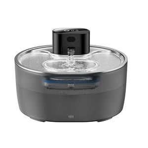 Fuente de agua inteligente recargable para mascotas, para gatos y perros, con agua circulante automática, plástico transparente, alimentada por USB - Product Image 5