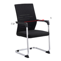 Nouveau design Vente en gros Haut dossier exécutif Ergonomique et confortable Arche tissu Fer École Chaise de bureau à domicile