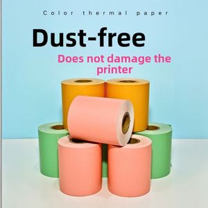Papel Térmico para Caja Registradora, Colorido, 80X50, Naranja, Impresión Personalizada, Diámetro del Núcleo de 17 mm 5 Rollos/Paquete - Product Image 4