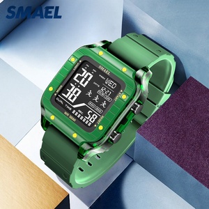Reloj Deportivo Digital para Hombre SMAEL 8122, Resistente al Agua 5BAR, con Pantalla LED, Cronógrafo, Correa de Plástico, Estilo Lujoso - Product Image 5