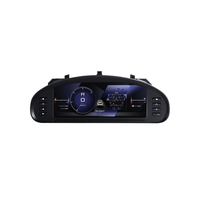 Panel Instrumen Digital LCD 12,3 inci Wireless CarPlay untuk Peugeot 407 2004-2010, Pemasangan Plug & Play Tanpa Merusak