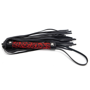 <span class=keywords><strong>Fouet</strong></span> BDSM SM Black Wolf avec sangle en cuir PU et métal pour exercices de Kegel - <span class=keywords><strong>Fouet</strong></span> érotique unisexe - Product Image 5