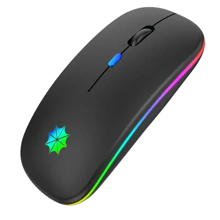 Logitech Mouse Manufacture RGB Backlit Ergonomic Silent Rechargeable Wireless Mice for For Computer PC Laptop iPad Tablet