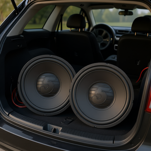 Subwoofer de voiture Wf 8 pouces 200W RMS 4 Ohm à double bobine pour basses profondes, remplacement audio pour système stéréo de véhicule - Product Image 2