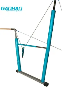 GAOHAO barra irregolare ginnica, apparato da palestra, modello da competizione, larghezza regolabile tra 130-190cm, approvato dalla FIG.