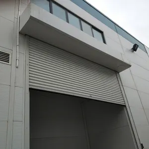 Industrial Wind-Proof Automatic Steel Material Security Roll Up Door