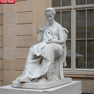 Famosa Estatua de Mármol de Paulina Borghese Desnuda Acostada - Product Image 6