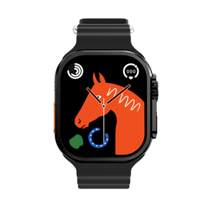 Montre connectée DF W10ultra 3 avec appels Bluetooth, notifications, suivi de la fréquence cardiaque, de l'oxygène sanguin, de la pression artérielle, de la santé et du sport - Product Image 3