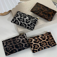 Dompet genggam emas Mini wanita, dompet kecil tempat kartu perak emas Mini untuk wanita