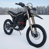 Moto tout-terrain électrique Surron Ultra Bee HP 2025, Surron Black 74V 21000W, moto tout-terrain électrique à transmission intermédiaire Surron Ultra Bee 21kw
