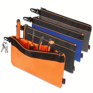 Sac à outils en tissu Oxford avec fermeture éclair, organisateur d'outils portatif pour tournevis - Product Image 4