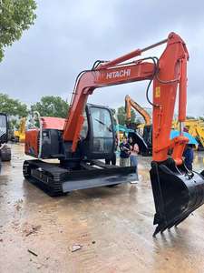 HITACHI รถขุดตีนตะขาบขนาดเล็ก HITACHI zaxis 70 Isuzu เครื่องยนต์ดีเซลมือสอง7ton ZX70 - Product Image 6
