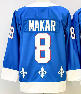 Jersey Hoki Es Olahraga Jahitan Berkualitas Tinggi Colorado New Men's 29 Nathan MacKinnon 8 Cale Makar 92 Gabriel Landeskog 2026 - Product Image 6