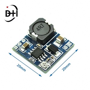 มินิเจ็ทบัค ดีซี-ดีซี โมดูลปรับแรงดันไฟฟ้ากระแสตรงแบบปรับได้ โมดูลบัคประสิทธิภาพสูง แรงดันขาออก 0.92-15V - Product Image 4